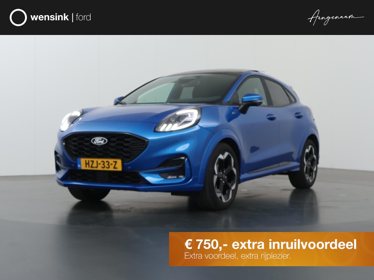 Ford Puma - 1.0 EcoBoost Hybrid ST-Line X | Facelift | Trekhaak | Panoramadak  | Winterpakket | Cruise - AutoWereld.nl