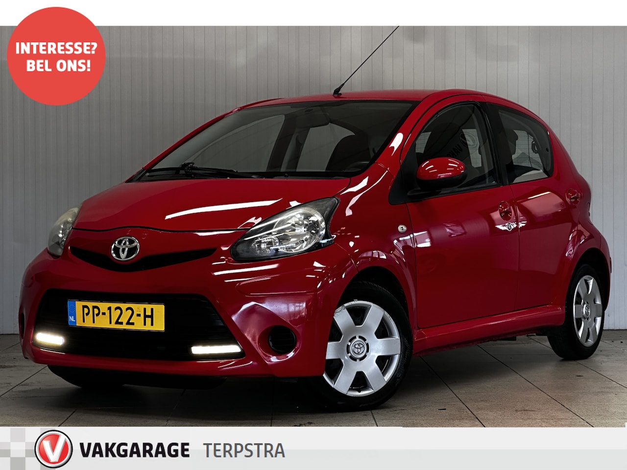 Toyota Aygo - 1.0 VVT-i Comfort/ LED Dagrijverl./ 5-DRS/ AIRCO!/ Elek.Pakket/ C.V.Afstand/ Radio-CD+AUX/ - AutoWereld.nl