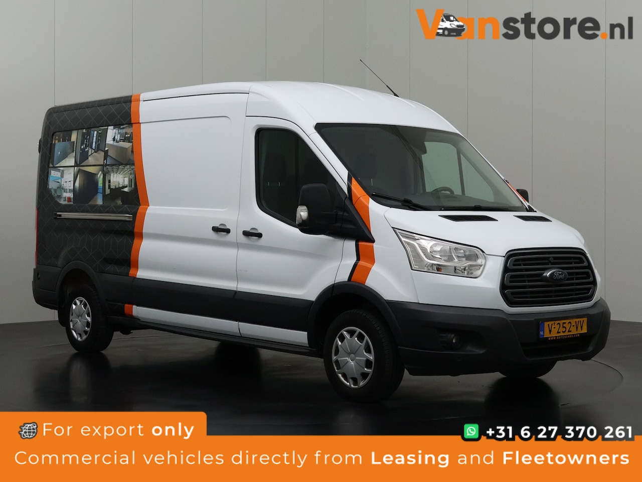 Ford Transit - 2.0TDCI 130PK L3H2 | Airco | Cruise | 3-Zits - AutoWereld.nl