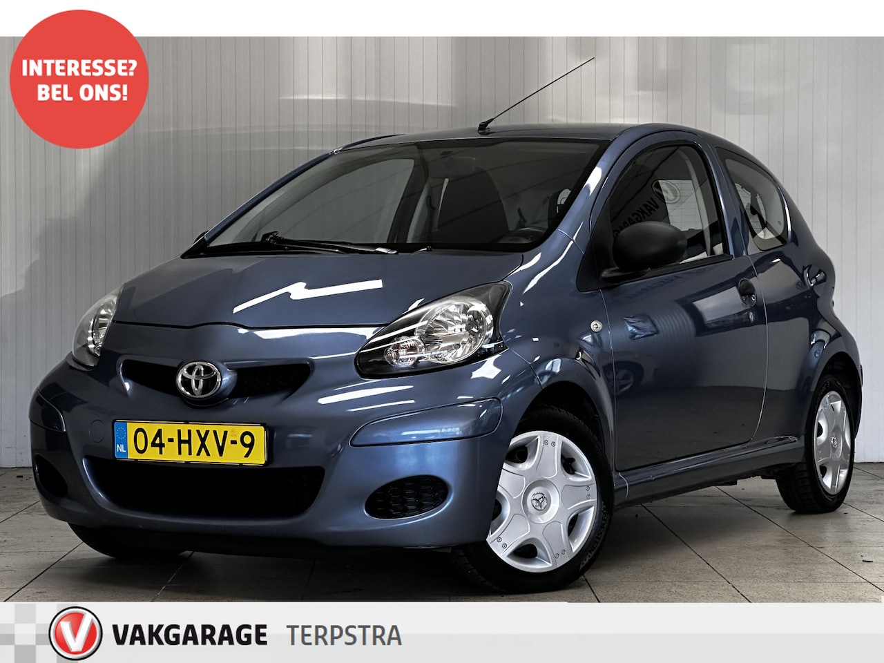 Toyota Aygo - 1.0-12V Access/ Bumpers In Kleur/ Radio-CD+AUX/ Stuurbekrachtiging/ Deelbare Achterbnk. - AutoWereld.nl