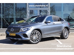Mercedes-Benz GLC-klasse Coupé - 250 4MATIC Amg Line l Schuif- Kanteldak l LED High Performance l Trekhaak I Bruin Leder l