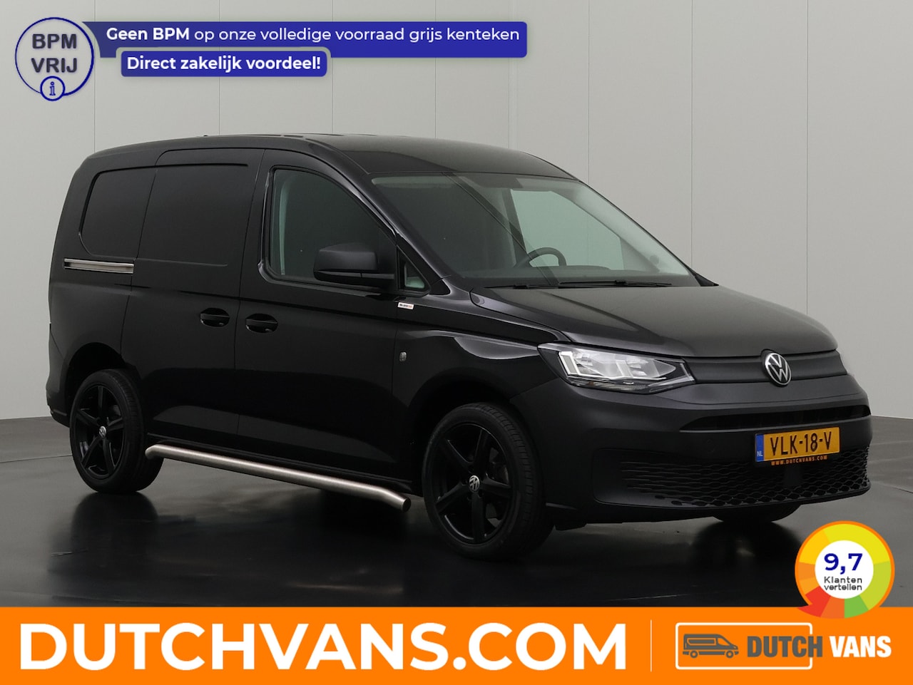 Volkswagen Caddy - 2.0TDI Black Edition | LMV € 1600,-- meerprijs | Airco | Cruise | Trekhaak - AutoWereld.nl