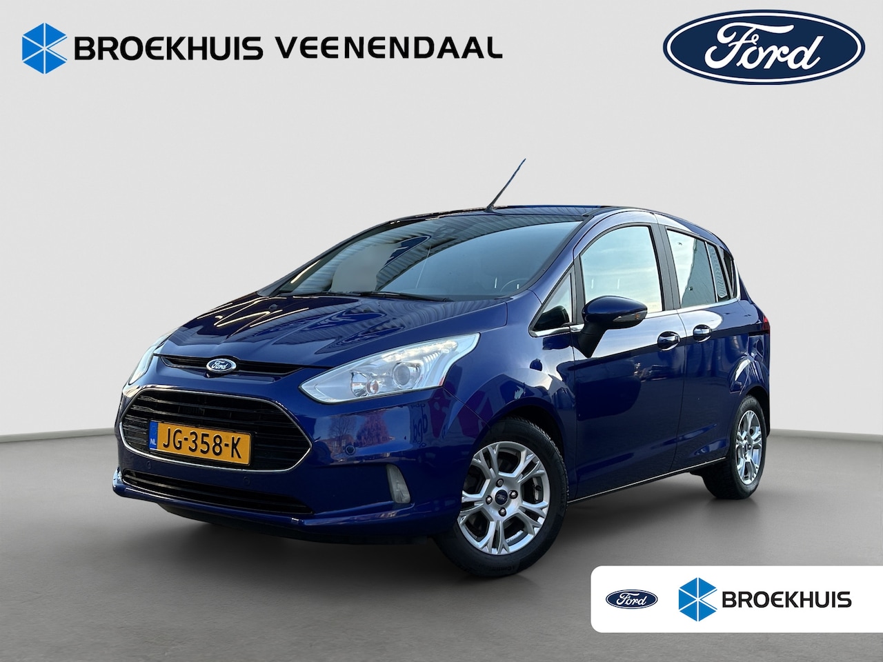Ford B-Max - 1.0 Titanium 100pk | Cruise Control | Navigatie | Climate Control | Voorruitverw. | Achter - AutoWereld.nl