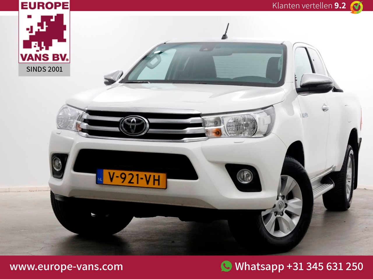 Toyota HiLux - 2.4 D-4D-F 150pk E6 4WD 4x4 Xtra Cab Professional Trekhaak 3500kg 01-2019 - AutoWereld.nl