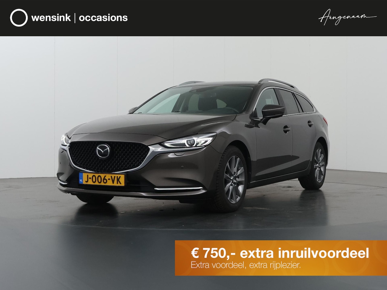 Mazda 6 Sportbreak - 2.0 SkyActiv-G 165 Comfort | Parkeercamera | Navigatie | Stoelverwarming | Cruise Control - AutoWereld.nl