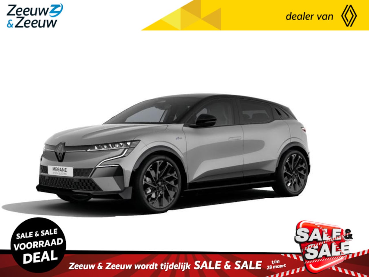 Renault Mégane E-Tech - Comfort range 220pk Esprit Alpine MY25 | NU met GRATIS 5 jaar garantie en met € 7400,- Zee - AutoWereld.nl
