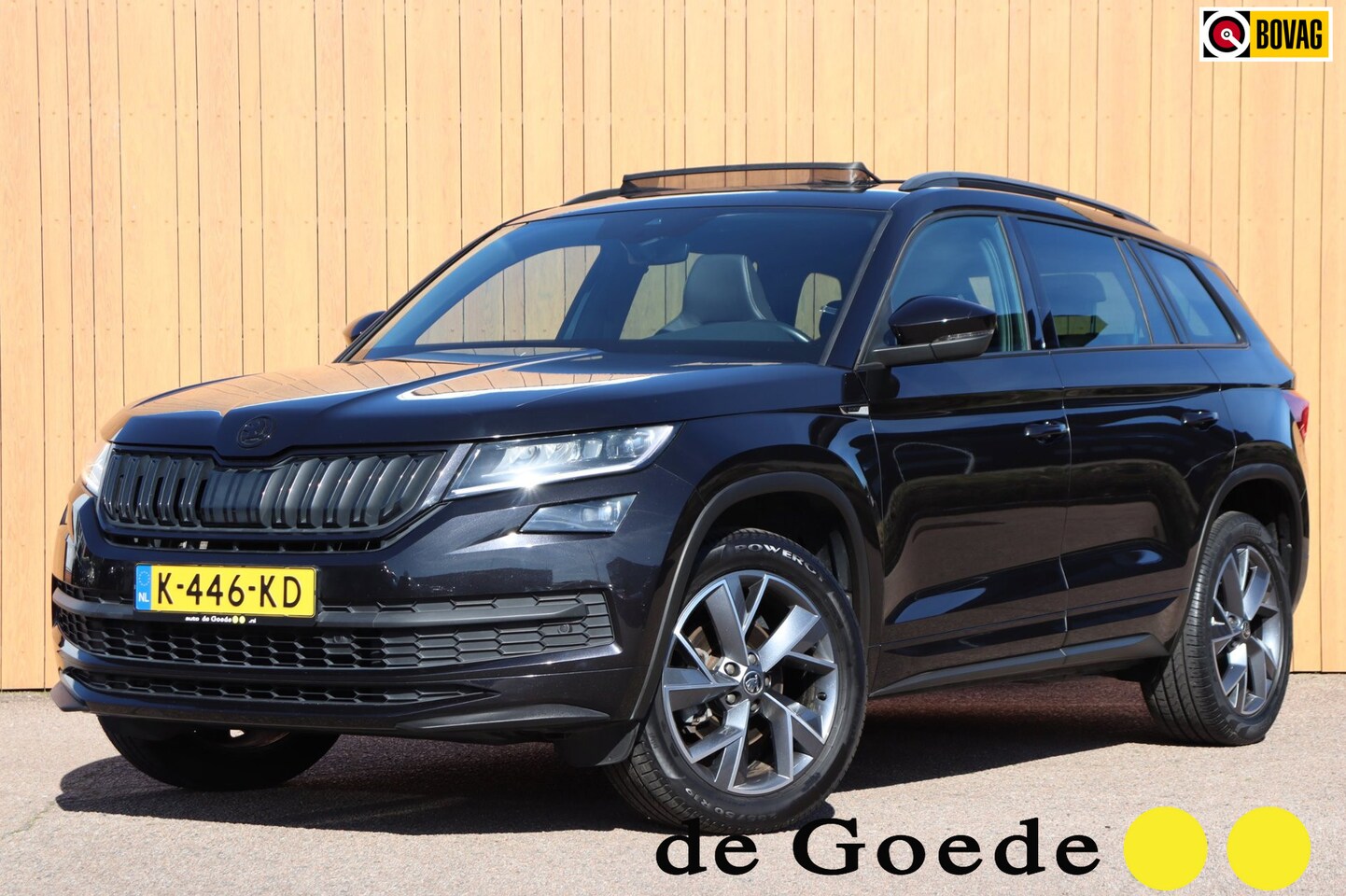 Skoda Kodiaq - 1.5 TSI Sportline Business org.NL schuifdak stuur+stoelverw. el.klep camera canton - AutoWereld.nl