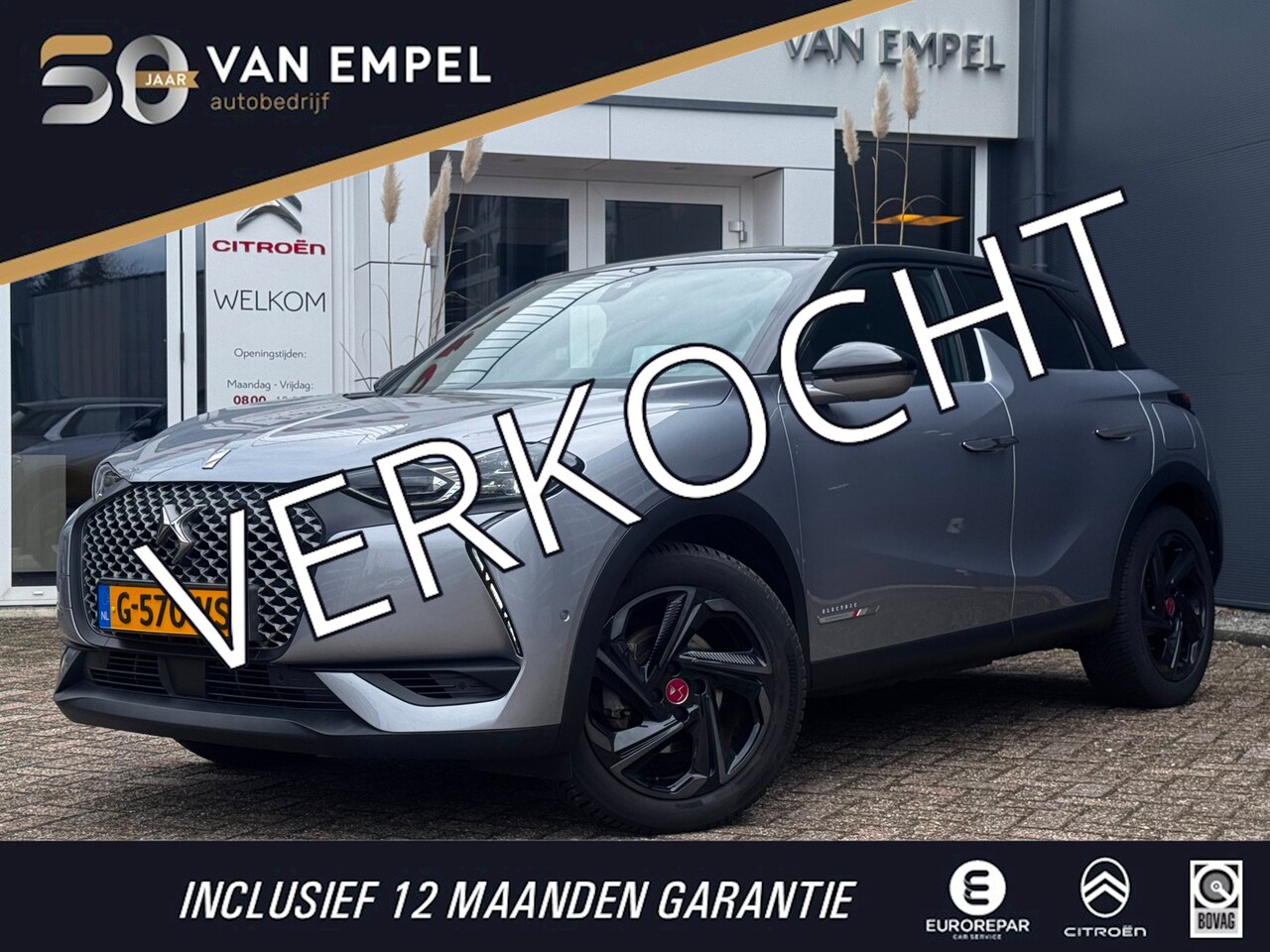 DS 3 Crossback - E-Tense Performance Line 50 kWh | Camera | NL-Auto | Stoelverwarming | Head-Up Display | N - AutoWereld.nl
