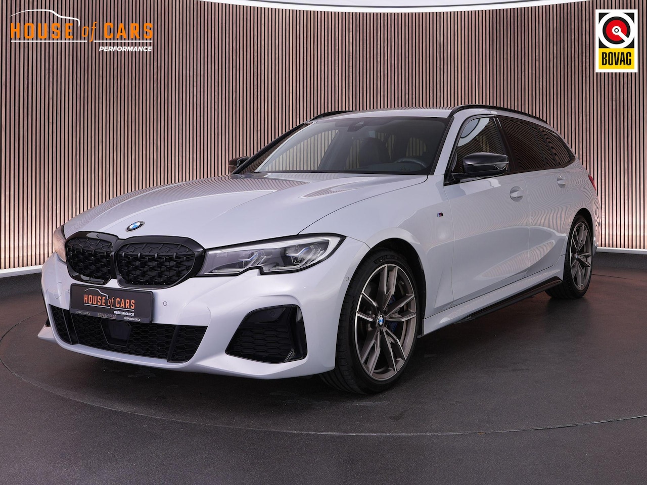 BMW 3-serie Touring - M340i xDrive 374pk High Executive |Hockenheim Silver|M-sport stoelen|Laser LED|HUD|Apple C - AutoWereld.nl