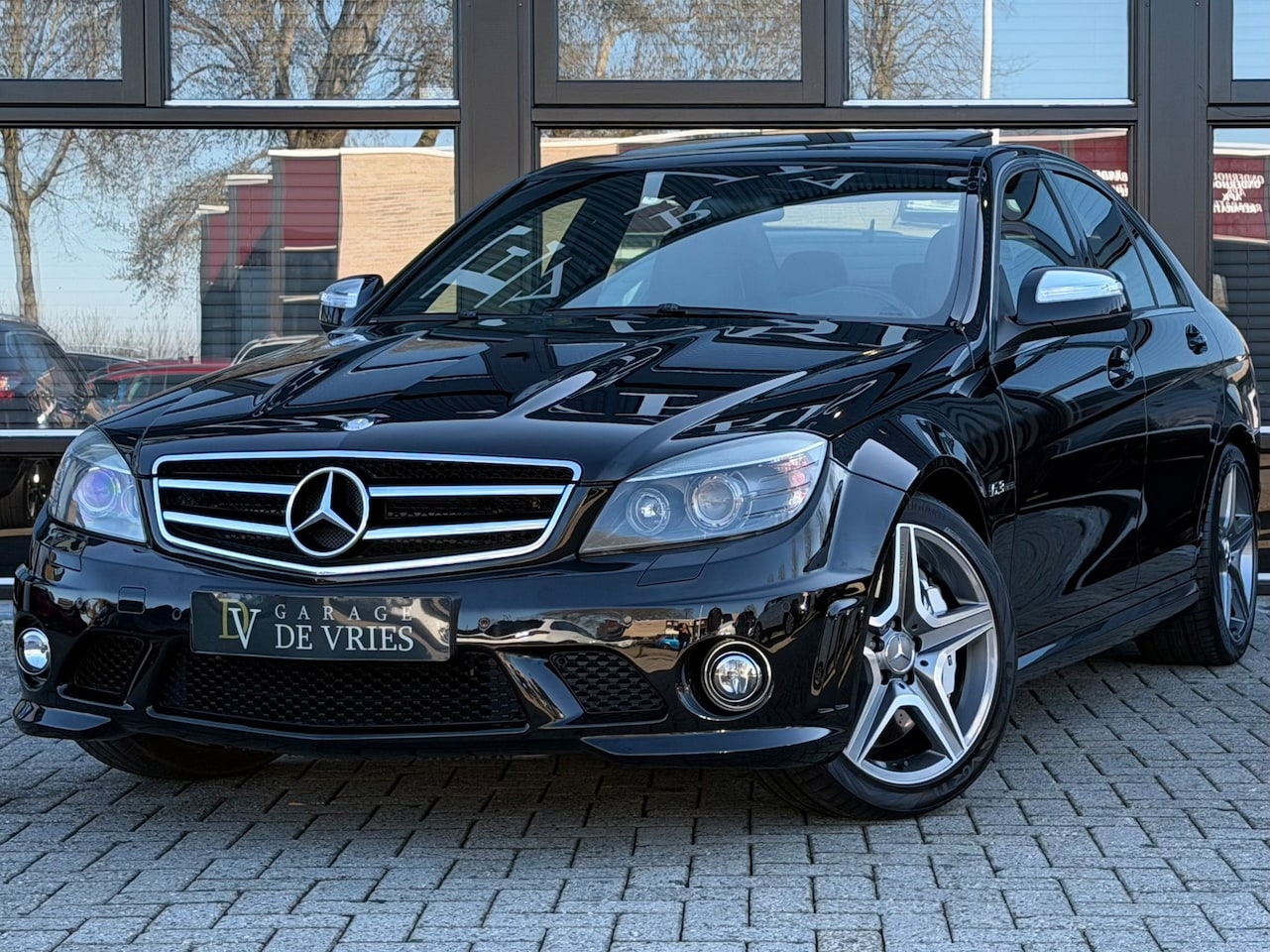 Mercedes-Benz C-klasse - AMG 63 100% Origineel Dealer Onderhouden Schadevrij Garantie - AutoWereld.nl
