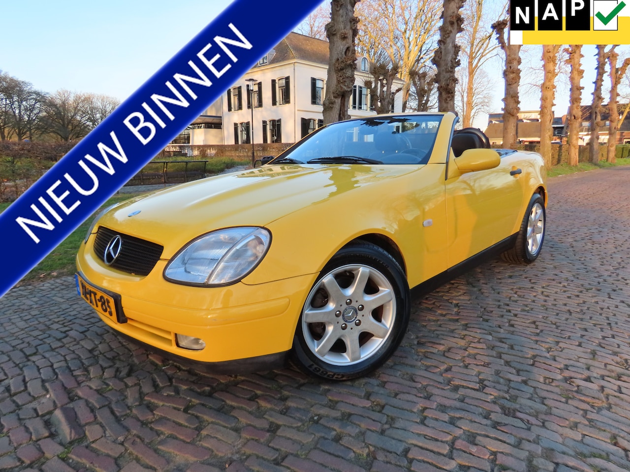 Mercedes-Benz SLK-klasse - 200 Automaat NL Auto 155758 KM !! N.A.P Leer Sportstoelen LM Velgen Nette Auto - AutoWereld.nl