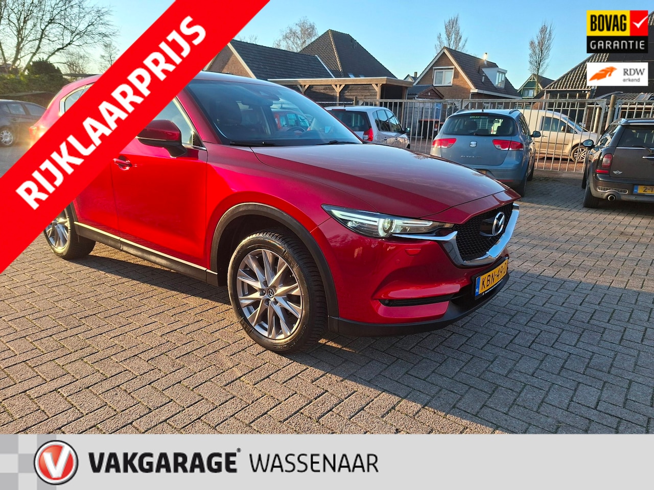 Mazda CX-5 - 2.0 SkyActiv-G 165 luxury trekh, leer, carplay - AutoWereld.nl