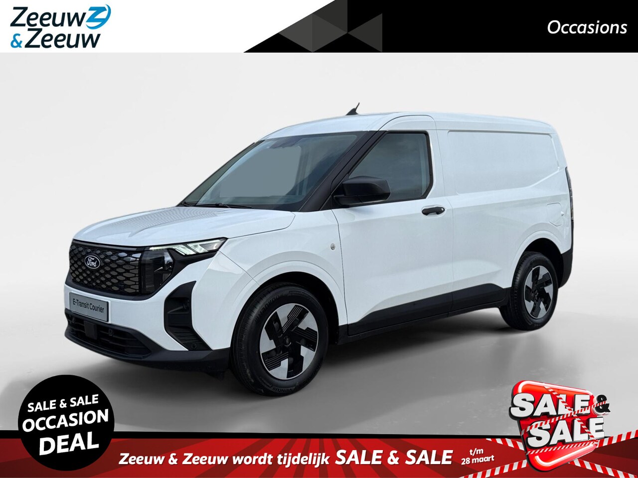 Ford Transit Courier - E-Transit Trend 44 kWh | Automaat | Winter pack | Parkeersensoren voor en achter | Achteru - AutoWereld.nl