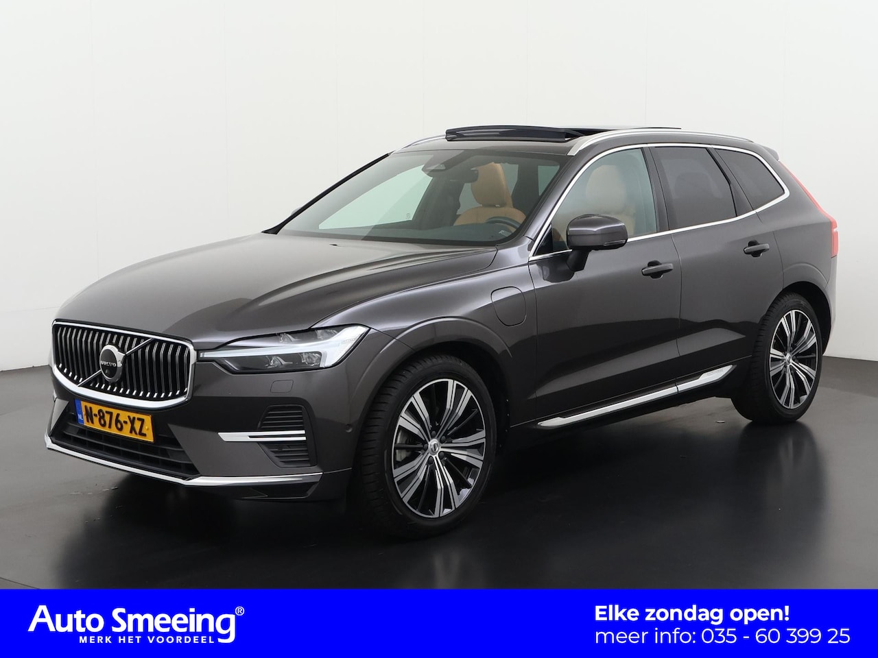 Volvo XC60 - 2.0 T8 Long Range AWD Plus Bright | Luchtvering | Harman/Kardon | Trekhaak  | Zondag Open! - AutoWereld.nl