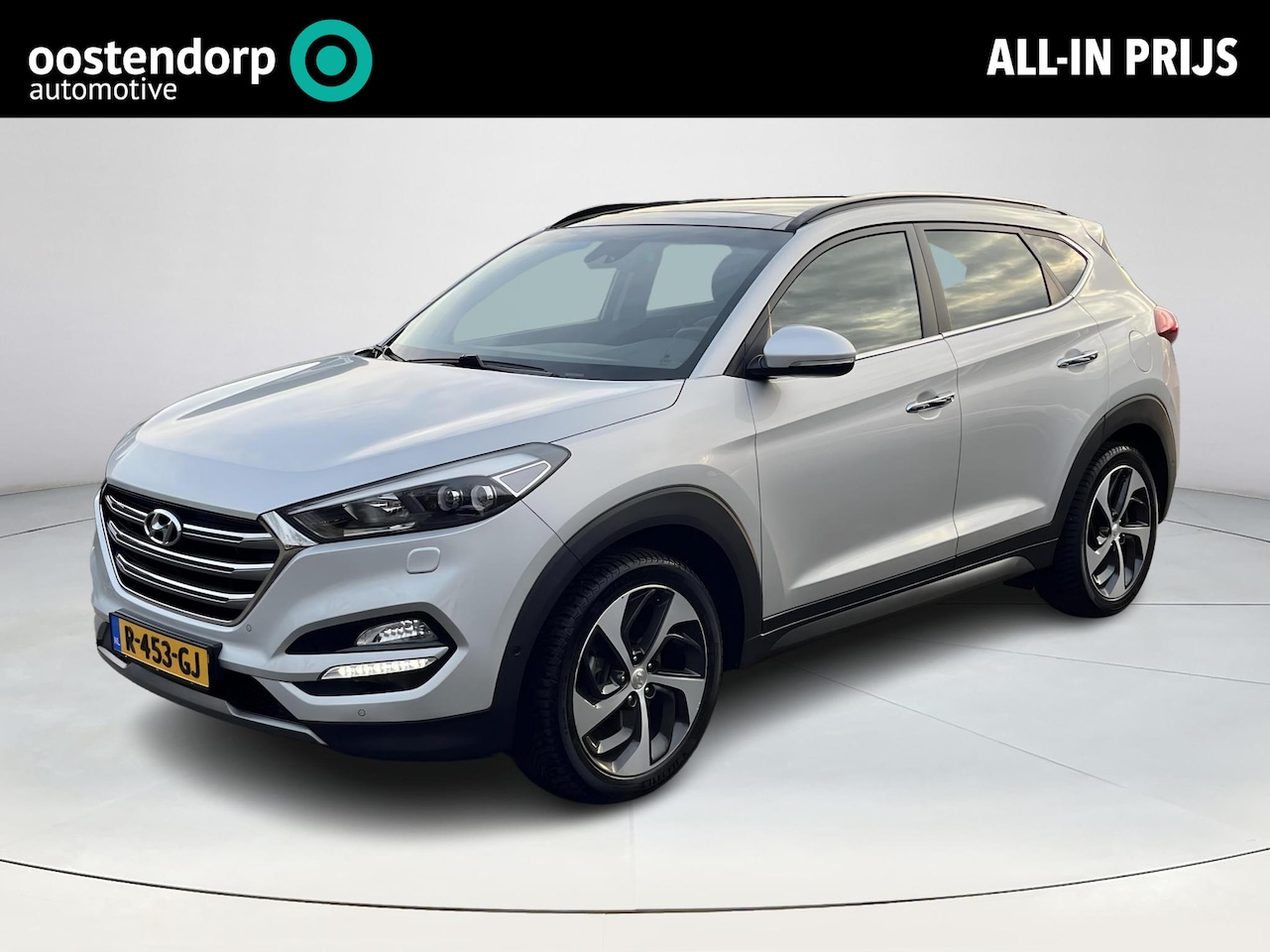 Hyundai Tucson - 1.6 T-GDi Premium 4WD | Rijklaarprijs! | elektrische stoelen | Schuifdak | - AutoWereld.nl