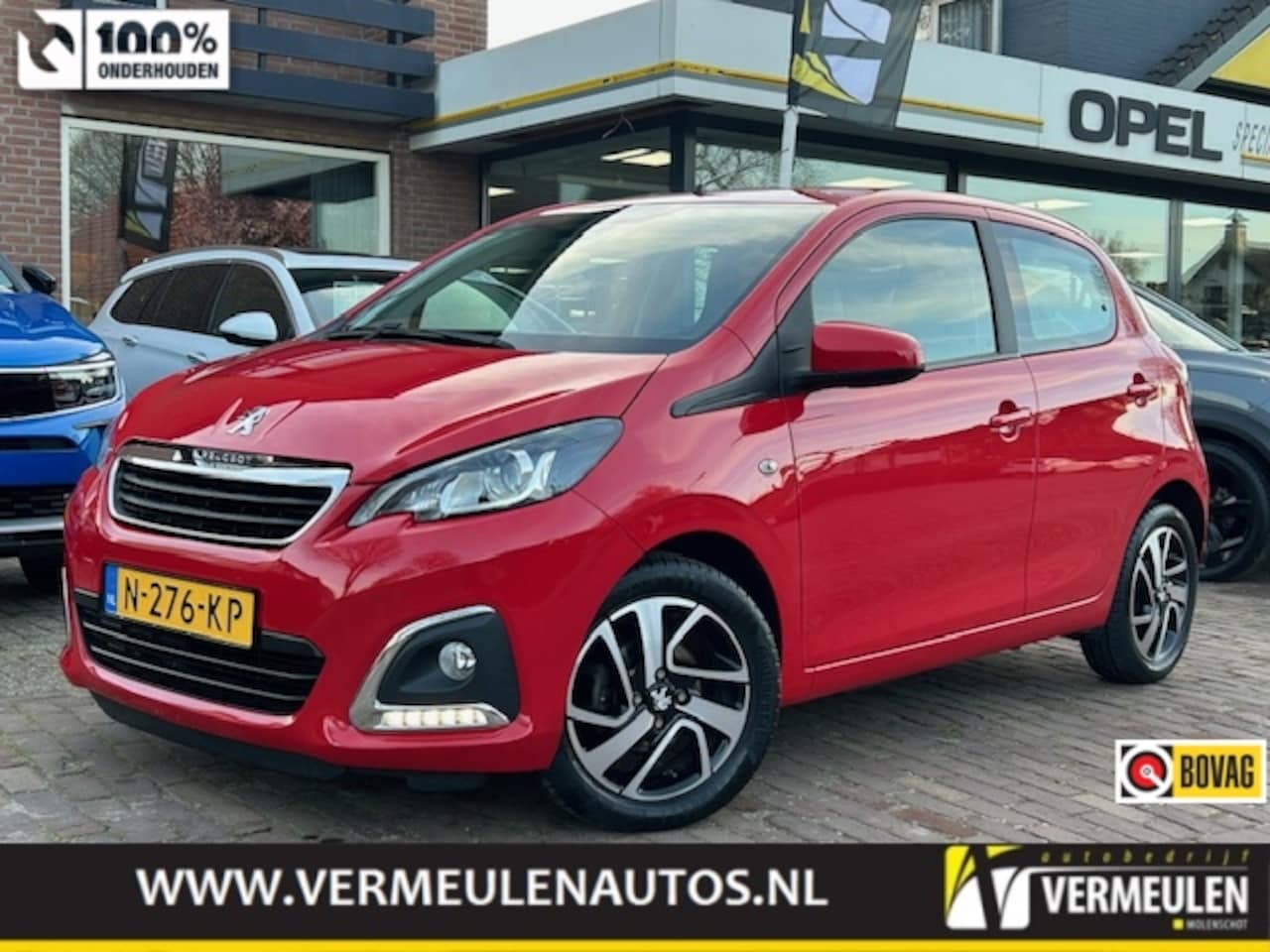 Peugeot 108 - 1.0 e-VTi 72PK 5D Allure + 15"/ Airco/ Cruise/ Carplay/ NL auto - AutoWereld.nl