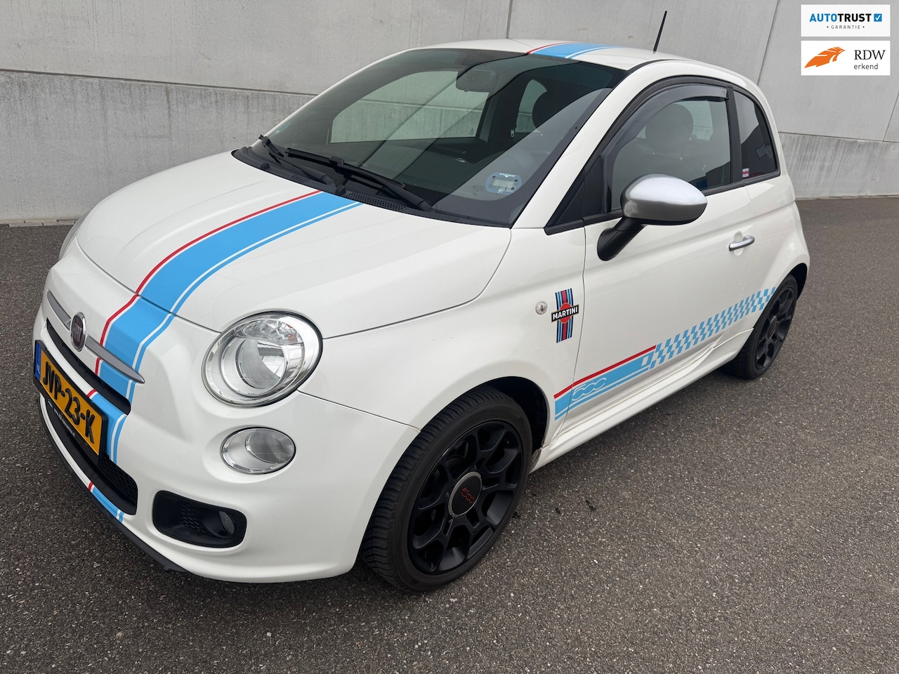 Fiat 500 - S 1.2 Martini uitgevoerd !!! - AutoWereld.nl