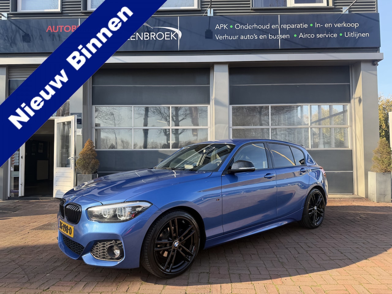 BMW 1-serie - 118d High Executive AUT 3X M-SPORT H&K/LED/NL AUTO/NAP 150pk - AutoWereld.nl