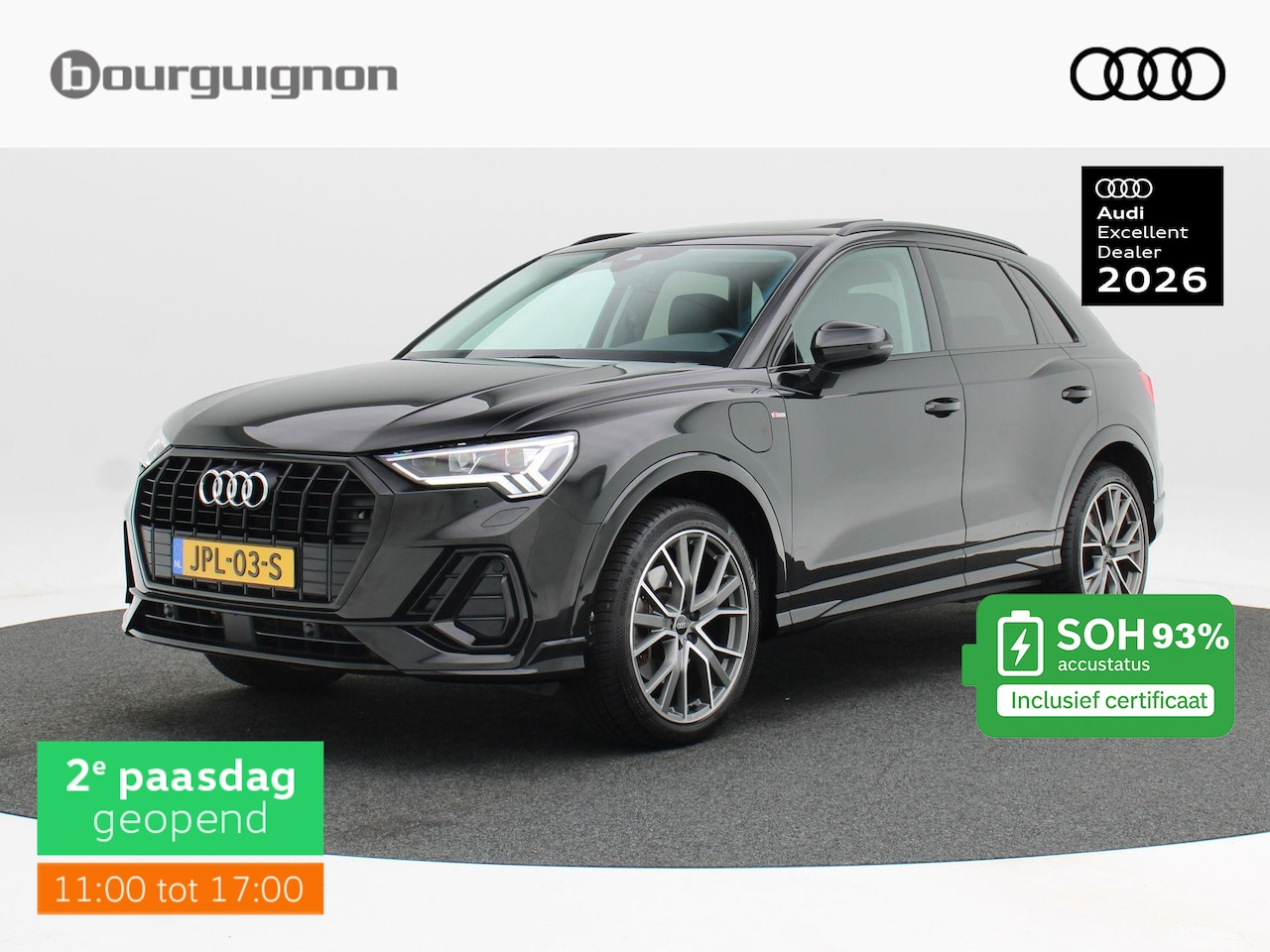 Audi Q3 - 45 TFSi e 245 Pk Automaat S-Line | Panoramadak | Zwart Optiek | Trekhaak Elektrisch | Virt - AutoWereld.nl