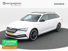 Skoda Superb Combi - 1.4 TSi 218 Pk Automaat iV Sportline Business | Panoramadak | Adaptive Cruise | CarPlay |