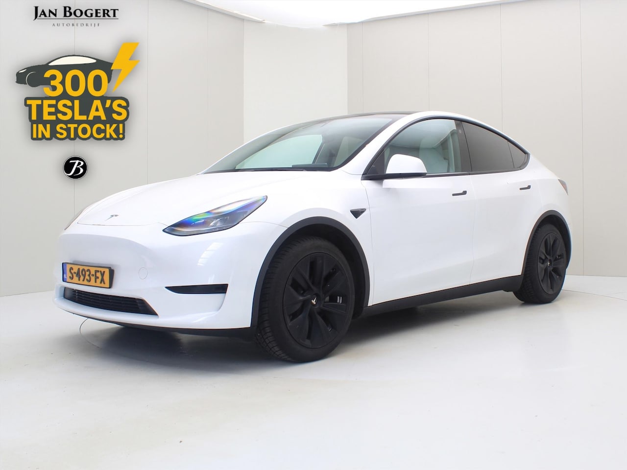 Tesla Model Y - Standard RWD Plus 351pk [ WIT LEDER+LFP ACCU+AUTOPILOT+19 INCH+PREMIUM AUDIO ] - AutoWereld.nl