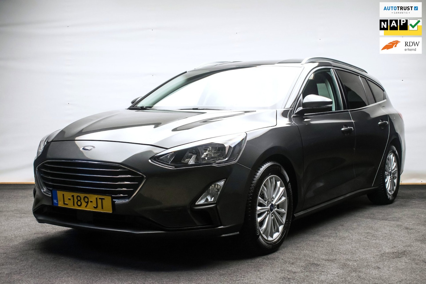 Ford Focus Wagon - 1.0 EcoBoost Hybrid Titanium X Business [ B&O Digital Dash El Klep Stoelverw LED Camera Dr - AutoWereld.nl