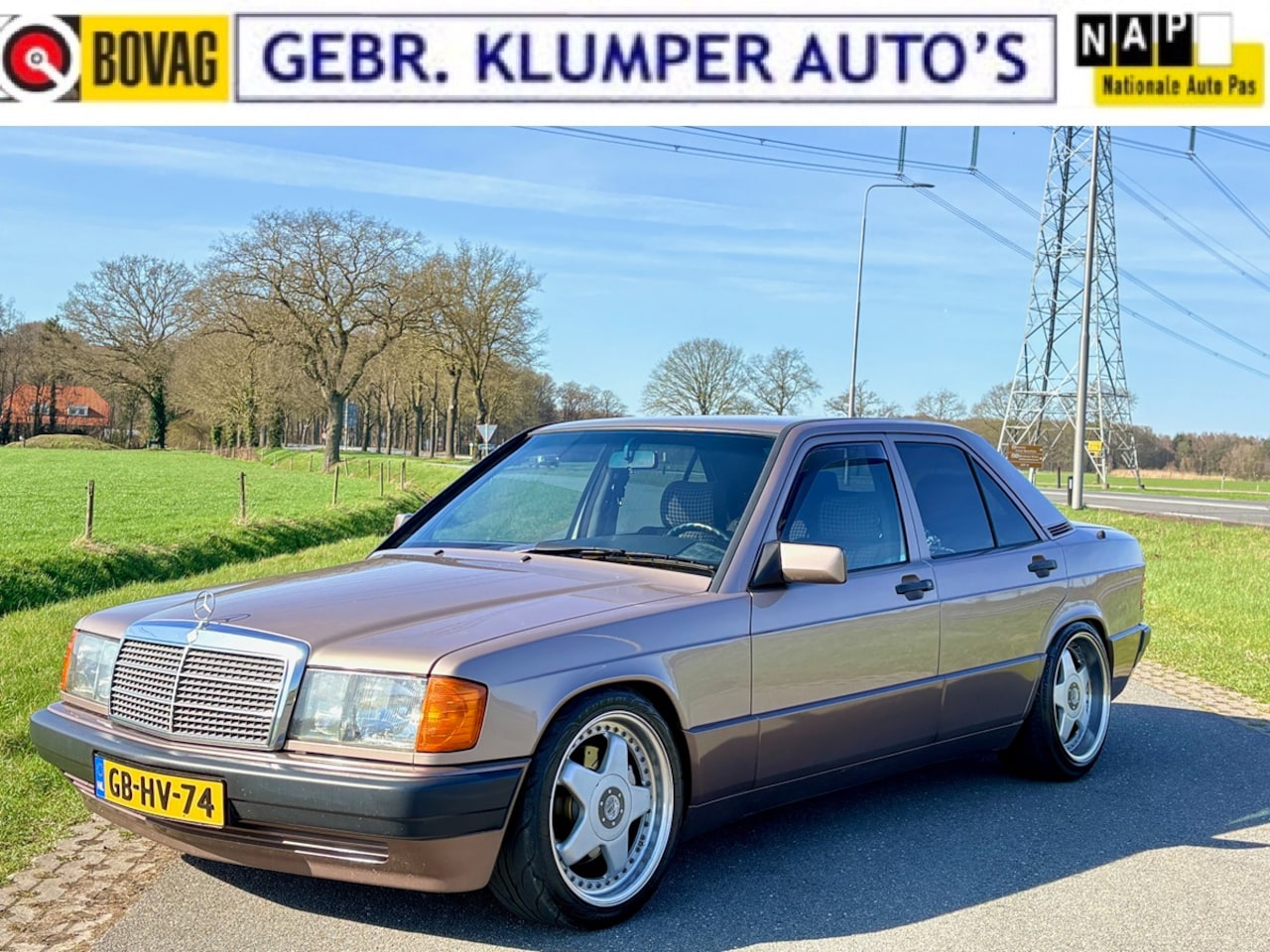 Mercedes-Benz 190-serie - 1.8 E Class NL-Auto, 4e Eig., Weinig km NAP, 17" - AutoWereld.nl
