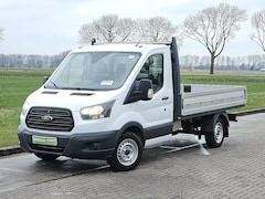 Ford Transit - 310 2.0 TDCI L3 Open-Laadbak NAP Airco Oh-historie 1e Eigenaar 3-Zits Trekhaak
