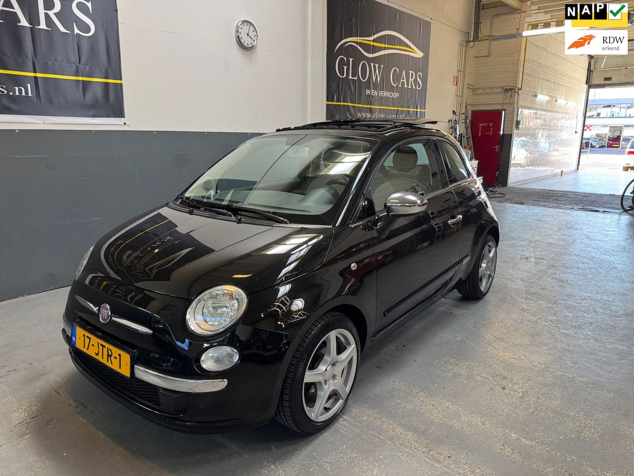 Fiat 500 - 1.2 Lounge AUT|PANO|AIRCO|NAP| - AutoWereld.nl