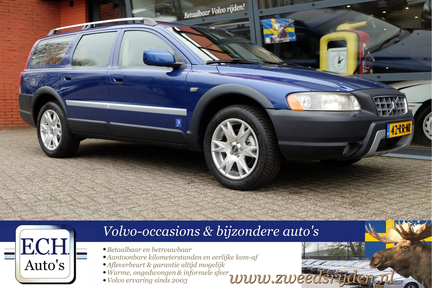 Volvo XC70 - 2.5T 210 pk Aut. Ocean Race, Leer, Schuifdak, Trekhaak - AutoWereld.nl