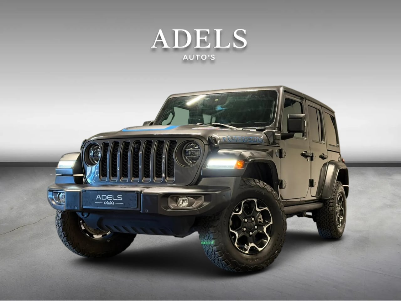 Jeep Wrangler Unlimited - 4xe 380 Rubicon Trekhaak Camera Keyless ACC Stoelverwarming Dealer Onderhouden - AutoWereld.nl