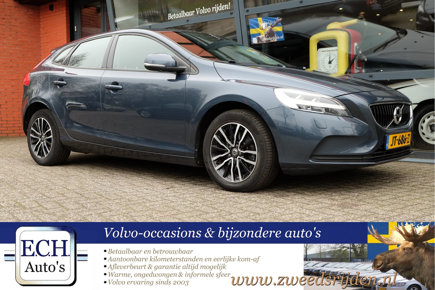 Volvo V40 - 2.0 T2 Nordic 2.0 T2 122 pk Nordic+, Navi, Stoelverwarming, Trekhaak - AutoWereld.nl