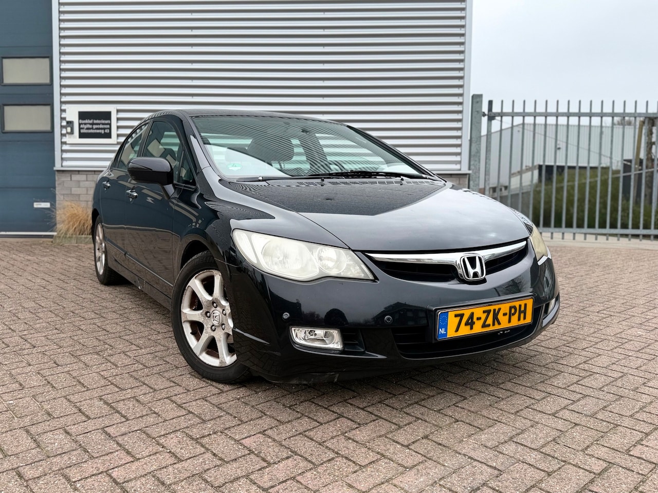 Honda Civic - 1.3 Hybrid (bj 2008) AUTOMAAT/LEER/CLIMA/STOELVERW. - AutoWereld.nl