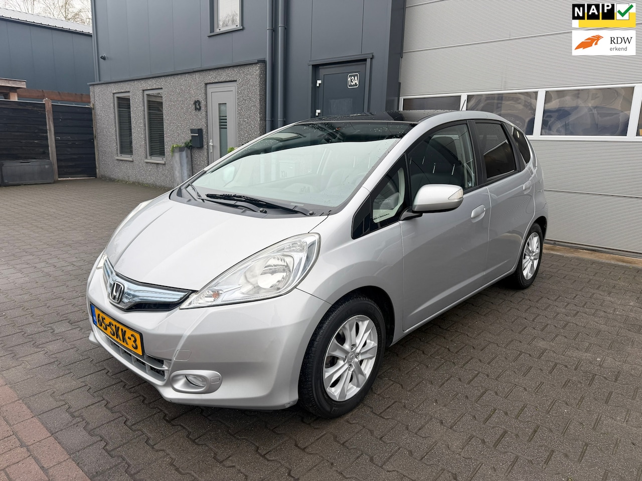 Honda Jazz - 1.4 Hybrid Exclusive 5DRs|Automaat|Clima|Hybride|stoelverwarming - AutoWereld.nl