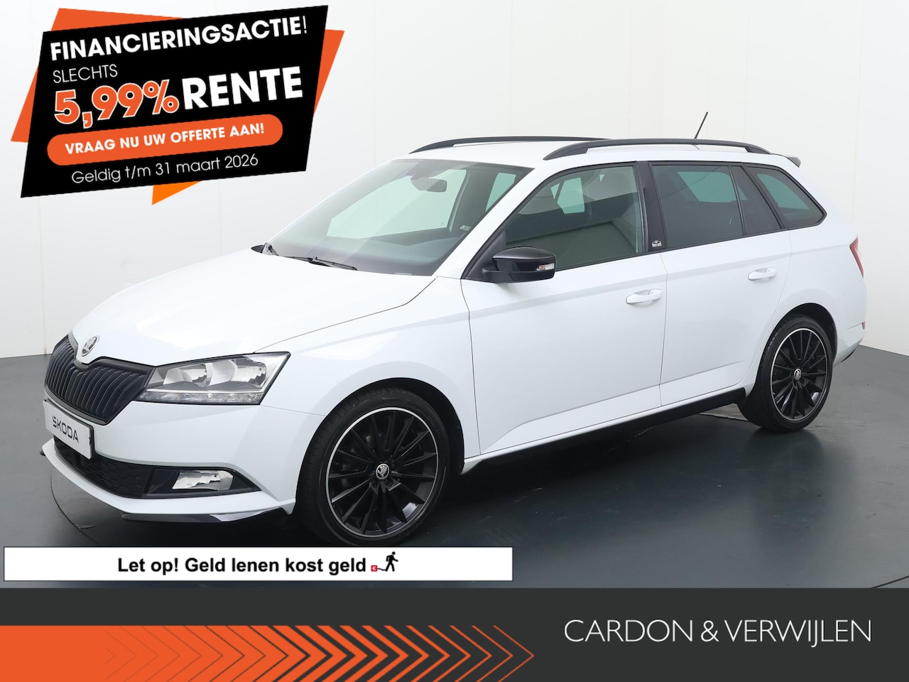 Skoda Fabia Combi - 1.0 TSI Monte Carlo | 95 PK | Stoelverwarming | Climate control | Cruise control | Apple C - AutoWereld.nl