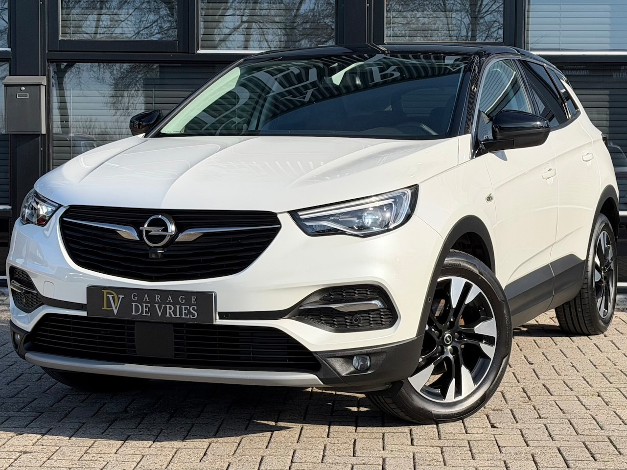 Opel Grandland X - 1.6 Turbo Ultimate Aut Parelmoer 1600KG Trekgewicht Garantie - AutoWereld.nl