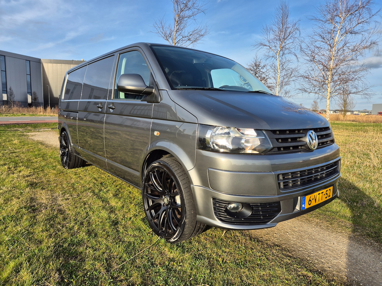 Volkswagen Transporter - 2.0 TDI L2H1 DC Trendline VW Transporter L2H1|211PK|MARGE|Full Option|Nieuwe DRST+KOP - AutoWereld.nl