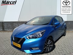 Nissan Micra - 0.9 IG-T N-Connecta Trekhaak Cruise-control Navi Climaat PDC achter