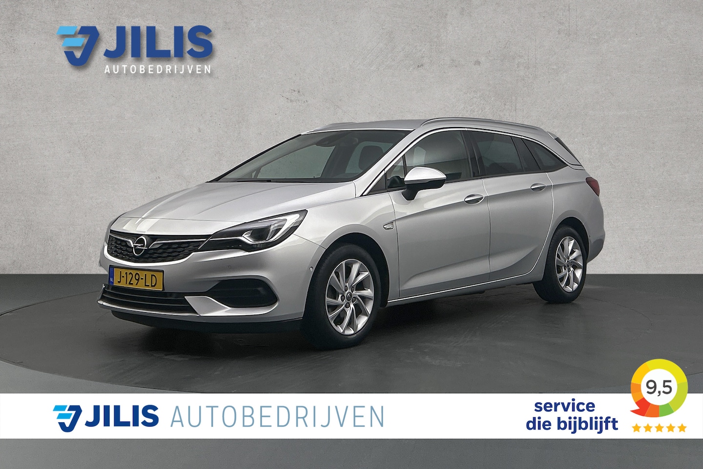 Opel Astra Sports Tourer - 1.2 Elegance | Afneembare trekhaak | Camera | Half lederen bekleding - AutoWereld.nl