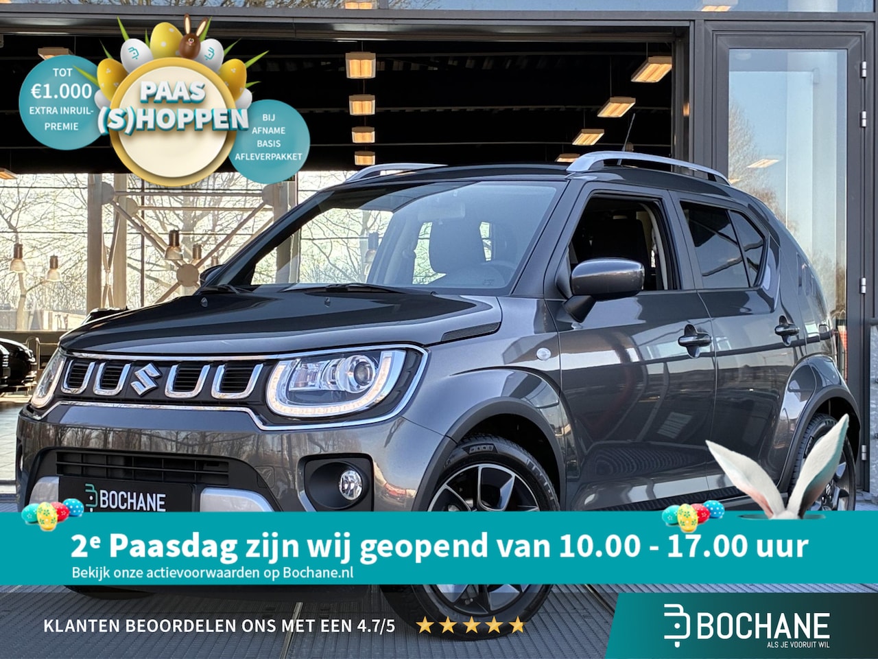 Suzuki Ignis - 1.2 Select CVT Automaat 83PK | Stoelverwarming | Achteruitrijcamera | Carplay - AutoWereld.nl