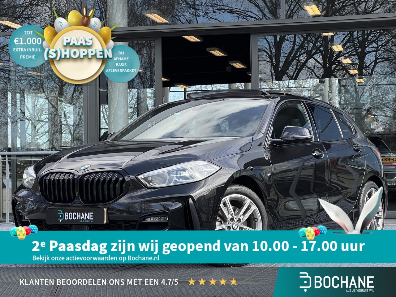 BMW 1-serie - 118i Business Edition Automaat 136PK | M-Sport | Panoramadak | Navigatie | Achteruitrijcam - AutoWereld.nl
