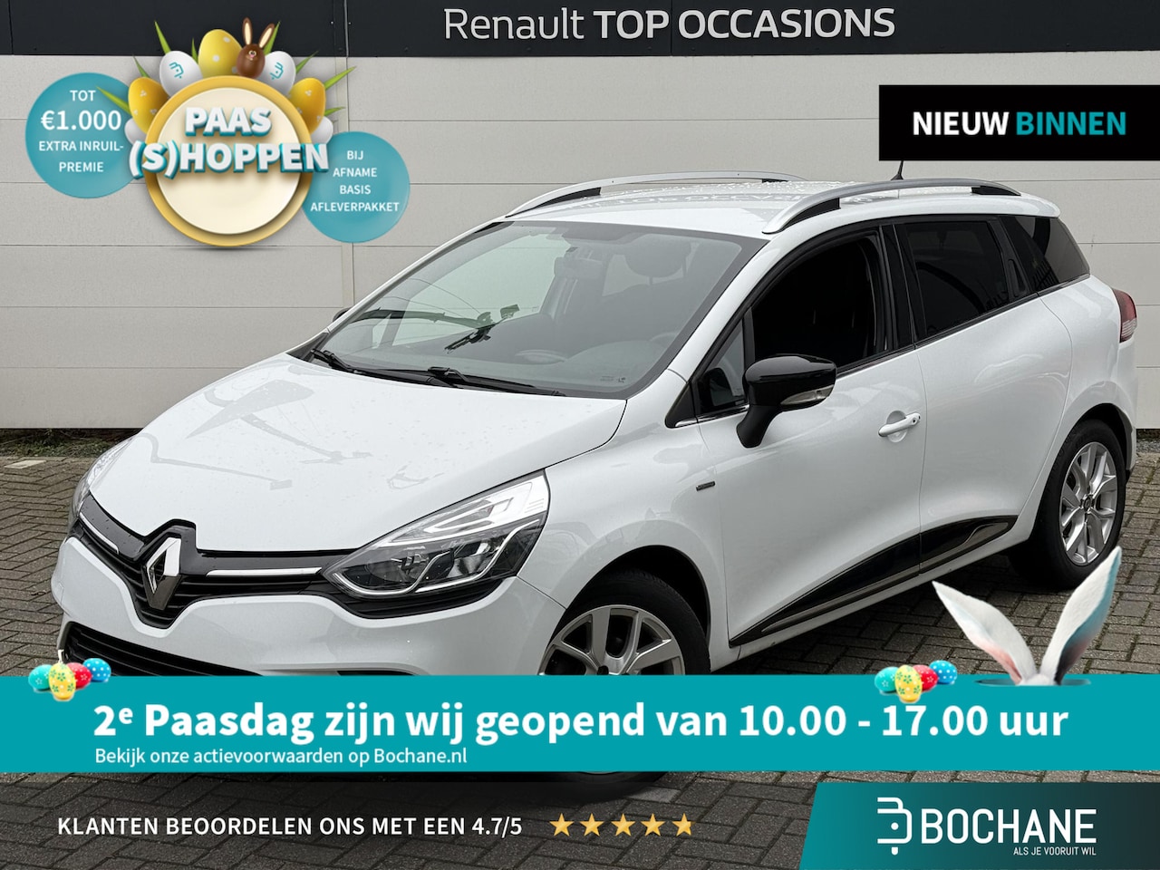 Renault Clio Estate - 0.9 TCe Limited | Dealer Onderhouden | Parkeerhulp | Navigatie | Org. NL - AutoWereld.nl