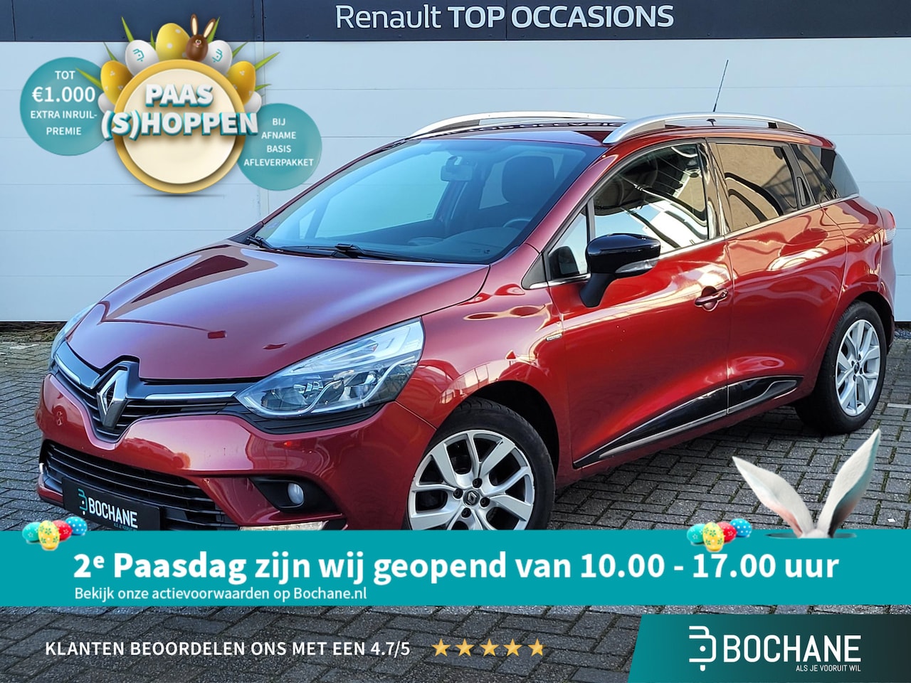 Renault Clio Estate - 0.9 TCe Limited | Dealer Onderhouden | Trekhaak | Ruim en Zuinig! - AutoWereld.nl