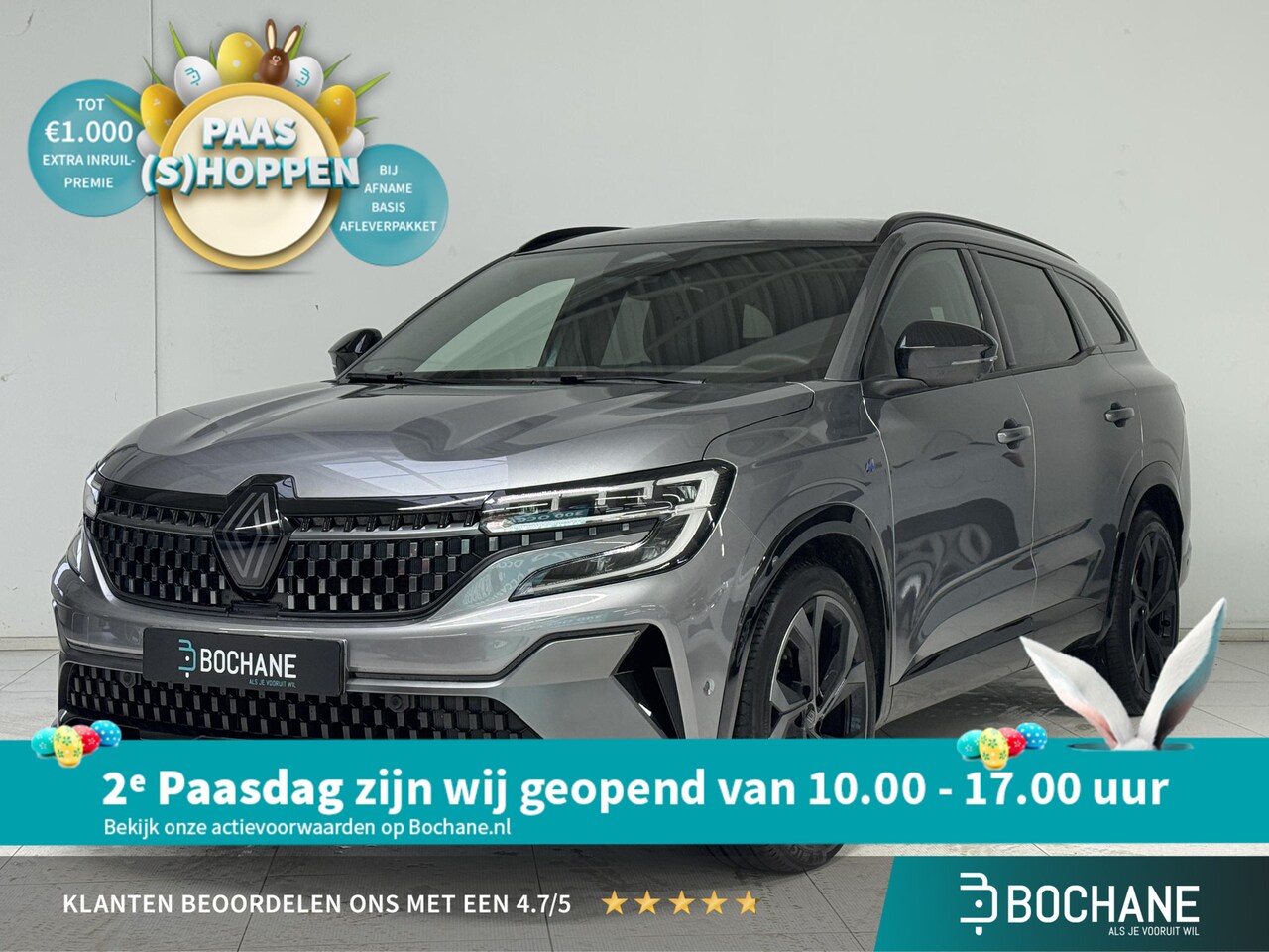 Renault Espace - E-Tech full hybrid 200 Esprit Alpine 7p. | Navigatie | Panoramadak | Harman / Kardon | 360 - AutoWereld.nl