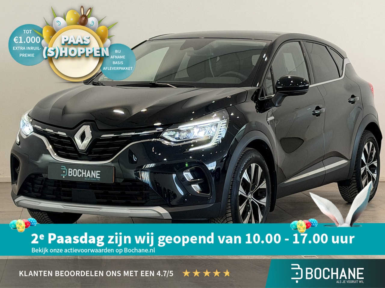 Renault Captur - 1.6 E-Tech Full Hybrid 145 Techno | Trekhaak | All season banden | Navigatie | Climate Con - AutoWereld.nl