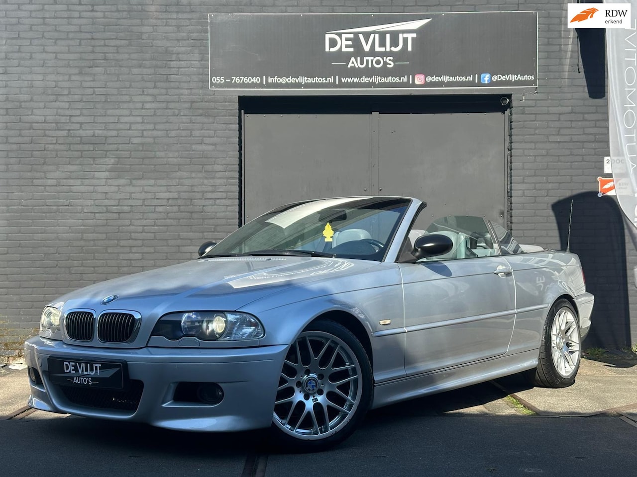 BMW 3-serie Cabrio - 320Ci | M-Pakket | multimedia | Airco | Stoelverwarming | Xenon | - AutoWereld.nl