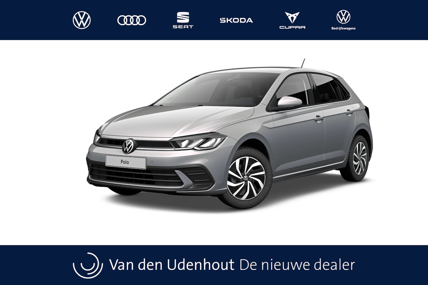 Volkswagen Polo - 1.0 TSI 95 5MT Life Edition Parkeersensoren voor en achter (Park Distance Control) - AutoWereld.nl