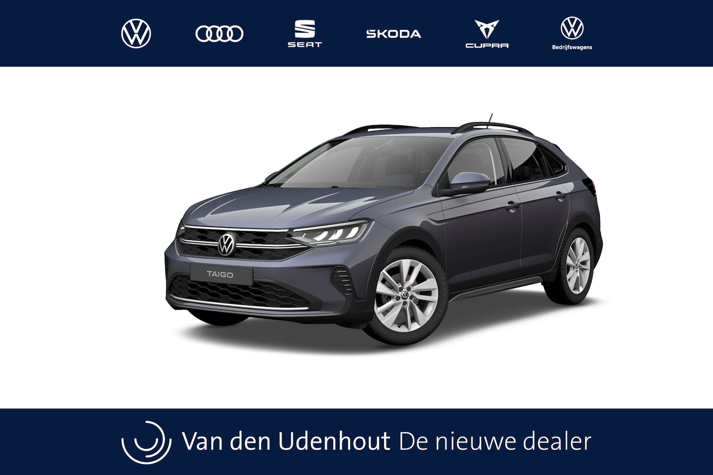 Volkswagen Taigo - 1.0 TSI 95 5MT Life Edition Zijruiten achter en achterruit getint 65% lichtabsorberend | K - AutoWereld.nl