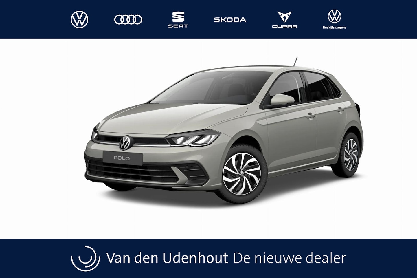 Volkswagen Polo - 1.0 TSI 95 5MT Life Edition Zijruiten achter en achterruit getint, 65% lichtabsorberend | - AutoWereld.nl