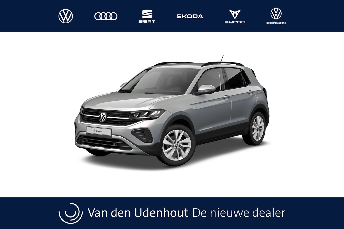 Volkswagen T-Cross - 1.0 TSI 115 7DSG Life Edition Automaat | Parkeersensoren voor en achter (Park Distance Con - AutoWereld.nl